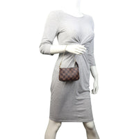 Louis Vuitton Mini Pochette Accessories Damier Ebene