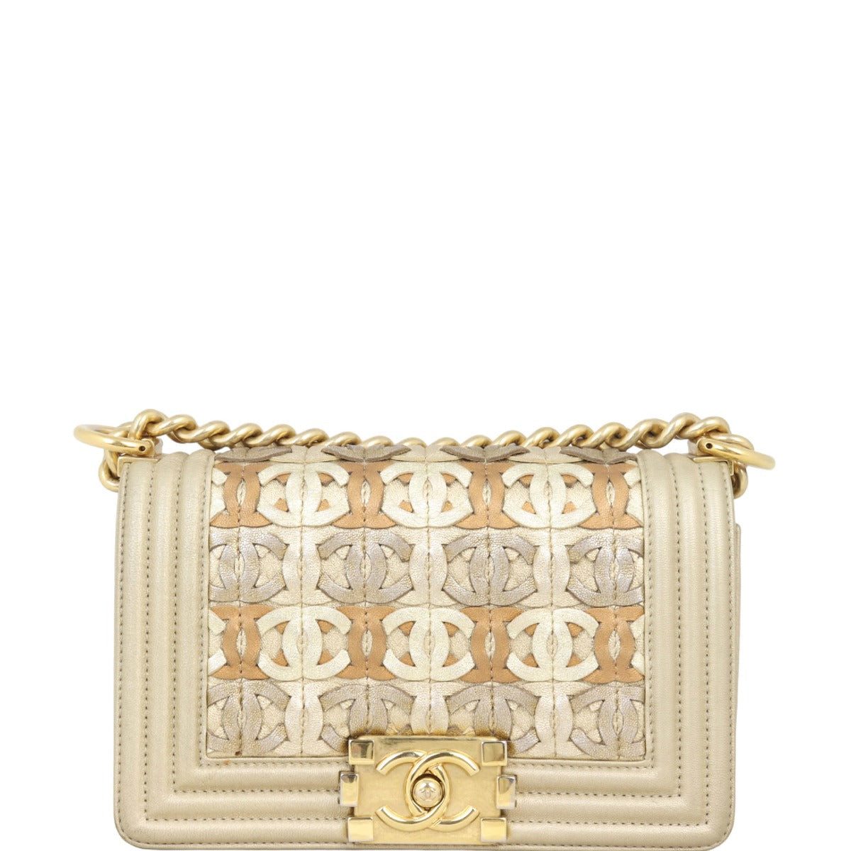 Chanel Boy Small CC Cutout