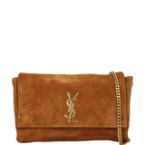 Saint Laurent Reversible Kate Shoulder Bag Suede Medium