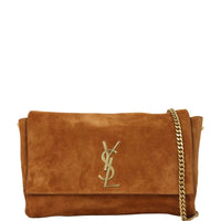 Saint Laurent Reversible Kate Shoulder Bag Suede Medium