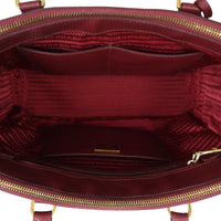 Prada Saffiano Lux Galleria Double Zip Tote Medium