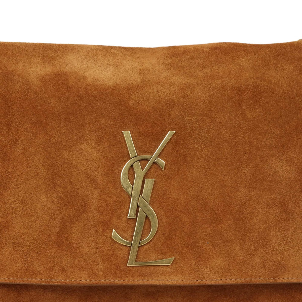 Saint Laurent Reversible Kate Shoulder Bag Suede Medium