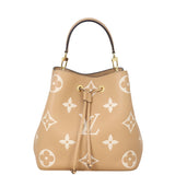 Louis Vuitton NeoNoe MM Monogram Empreinte Giant Bicolour
