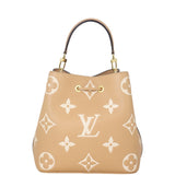 Louis Vuitton NeoNoe MM Monogram Empreinte Giant Bicolour