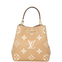 Louis Vuitton NeoNoe MM Monogram Empreinte Giant Bicolour