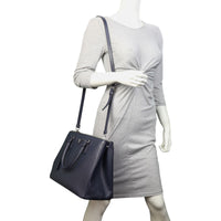 Prada Saffiano Lux Galleria Double Zip Tote Medium