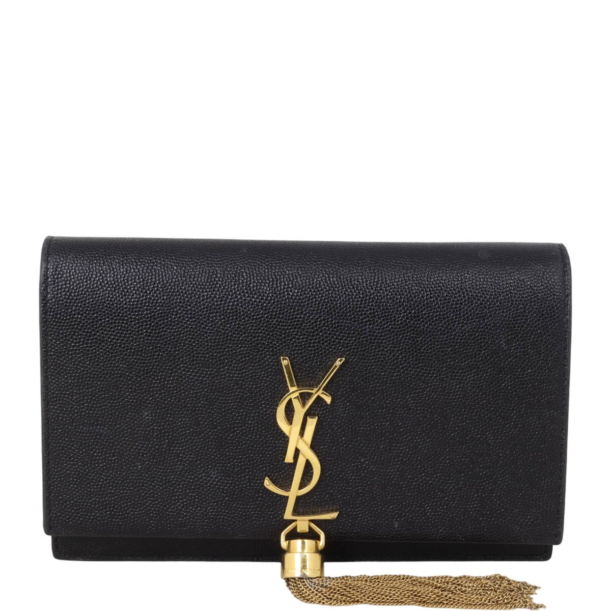 Saint Laurent Kate Tassel Chain Wallet