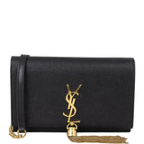 Saint Laurent Kate Tassel Chain Wallet
