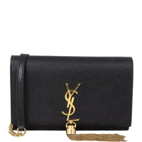 Saint Laurent Kate Tassel Chain Wallet