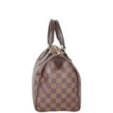 Louis Vuitton Speedy 25 Damier Ebene with Strap