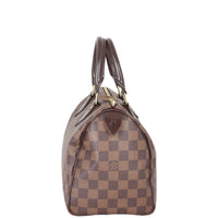 Louis Vuitton Speedy 25 Damier Ebene with Strap