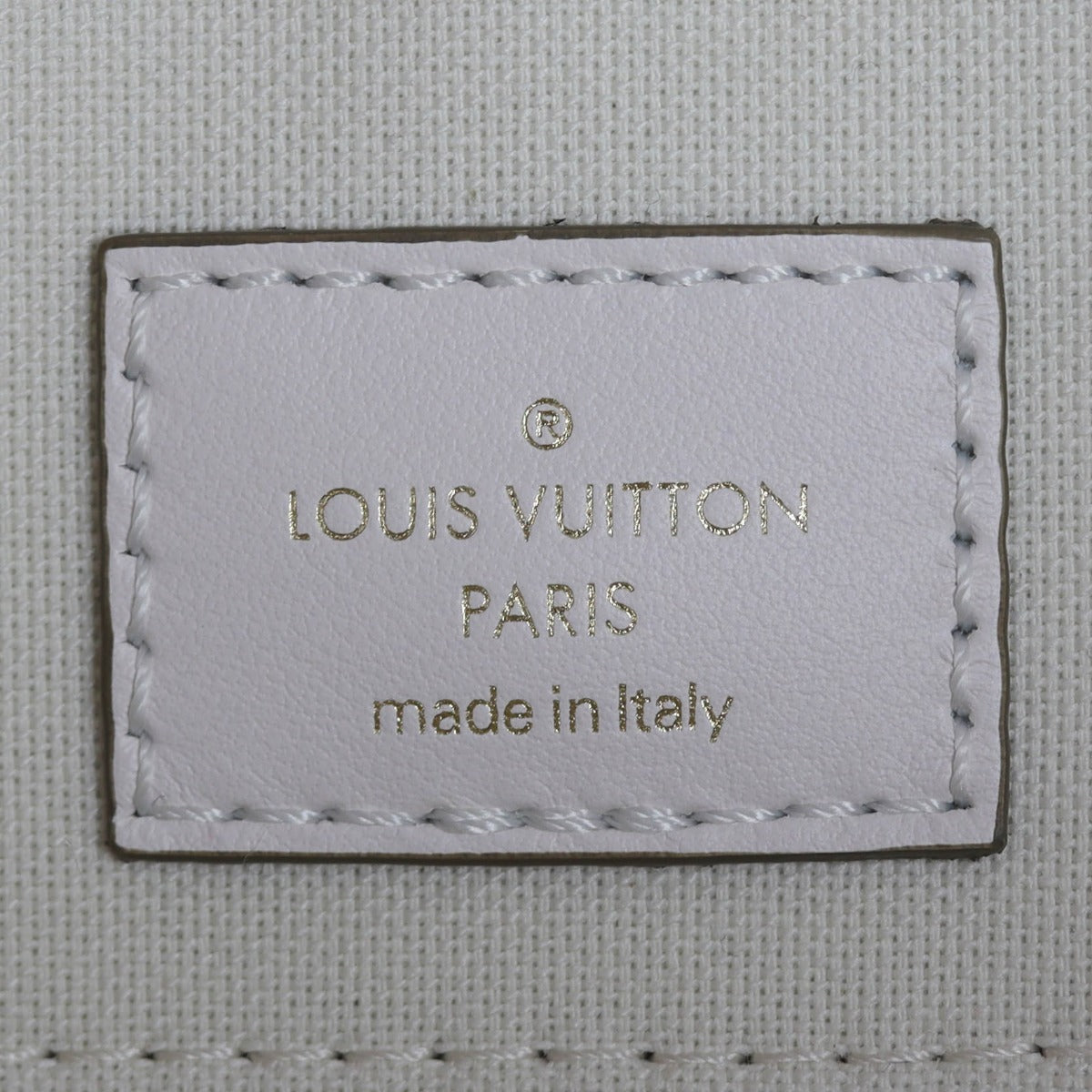 Louis Vuitton OnTheGo MM Sunset Khaki Monogram Giant Interior Stamp
