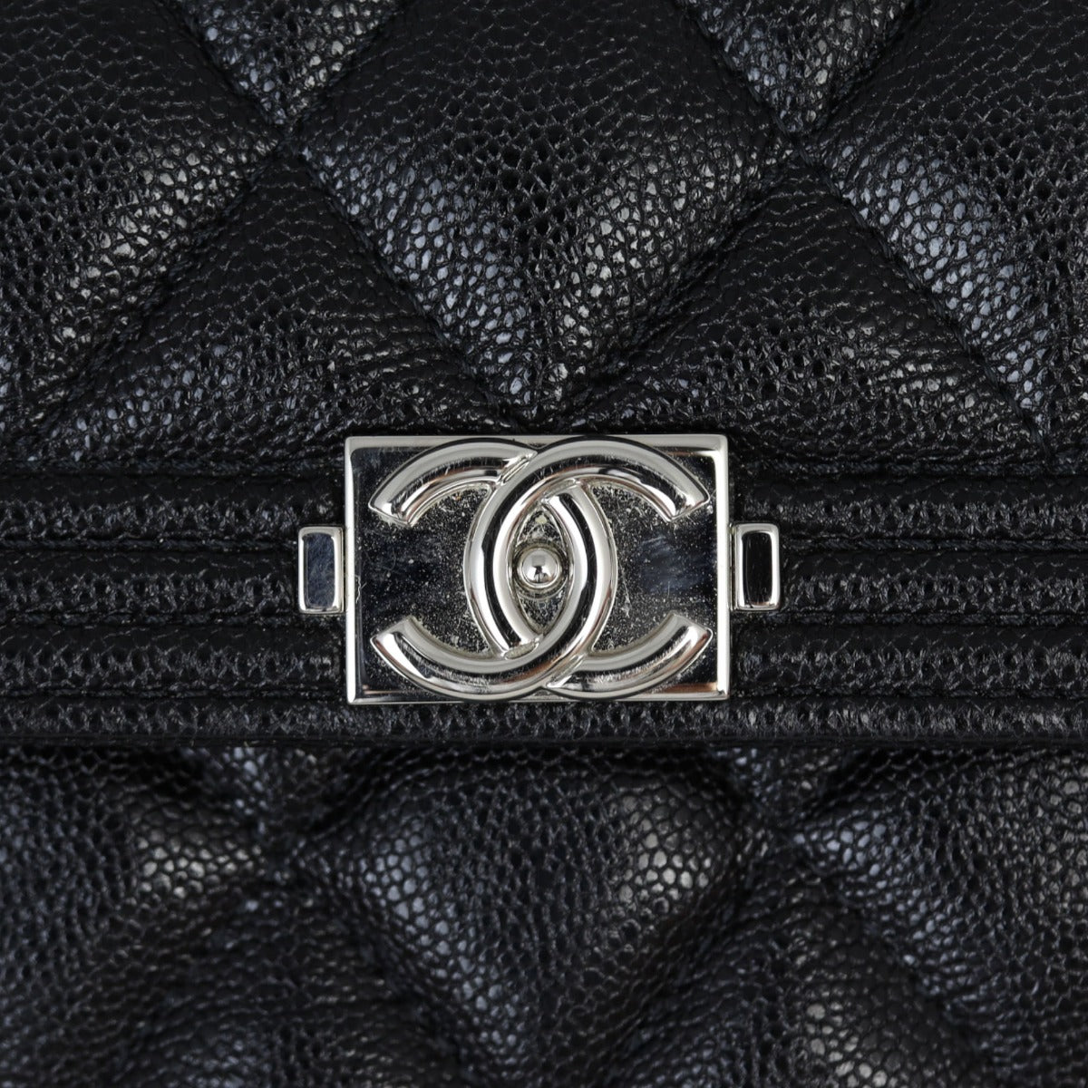 Chanel Boy Long Flap Wallet | Black SHW