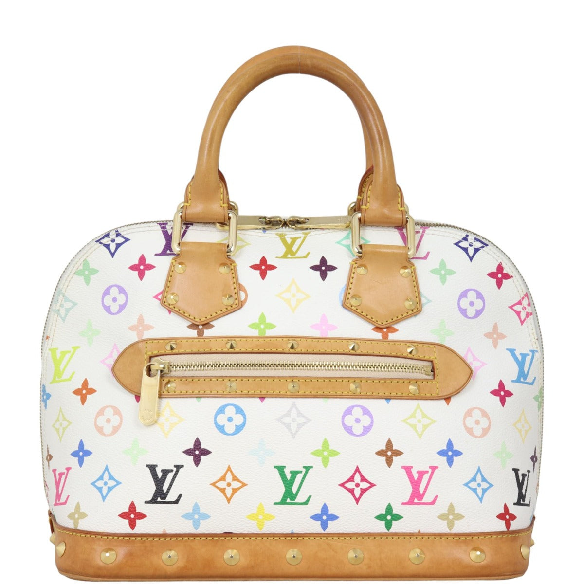 Louis Vuitton Alma PM Monogram Multicolore | White