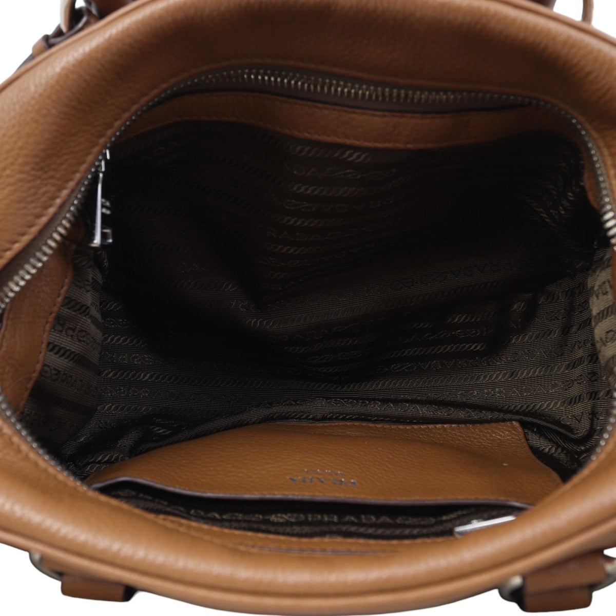 Prada Vitello Daino Bauletto Bag