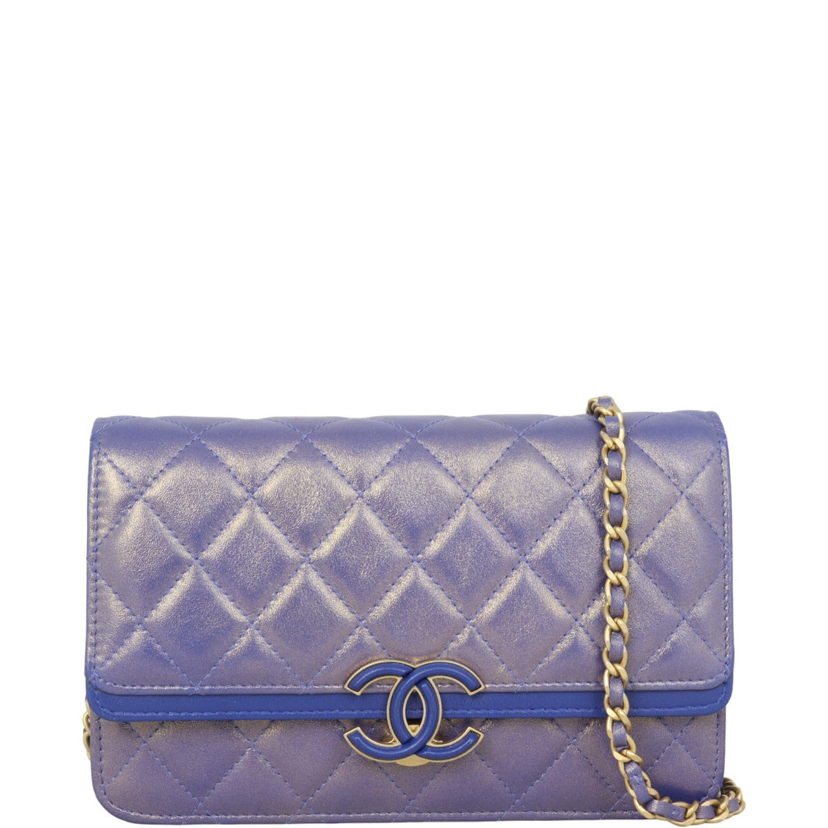 Chanel Iridescent Wallet on Chain