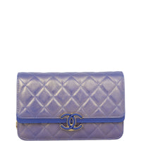 Chanel Iridescent Wallet on Chain