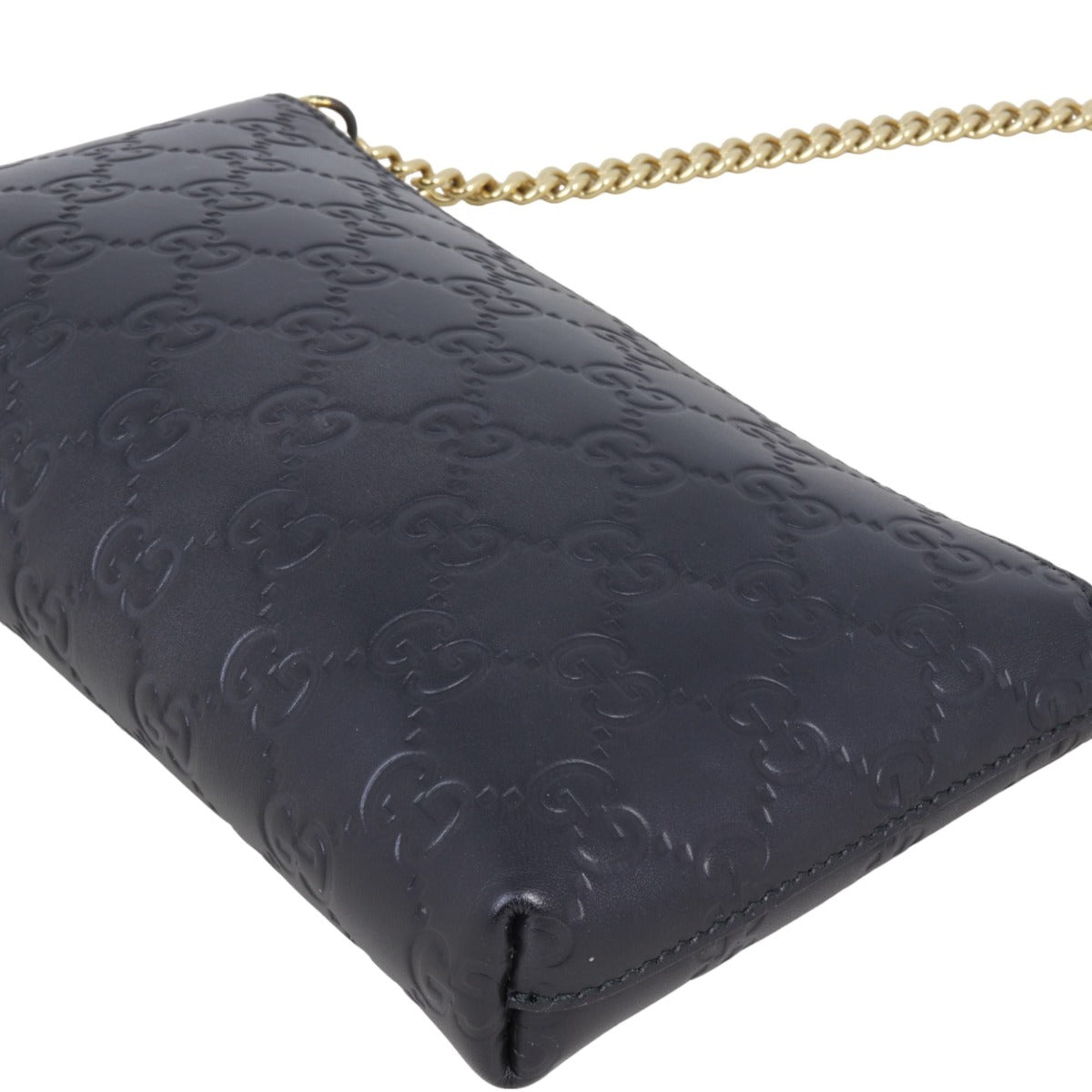 Gucci Guccissima Chain Pouch
