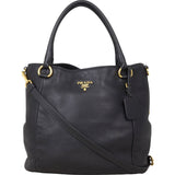 Prada Vitello Daino Two Way Tote