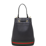 Gucci Ophidia Leather Bucket Bag Mini