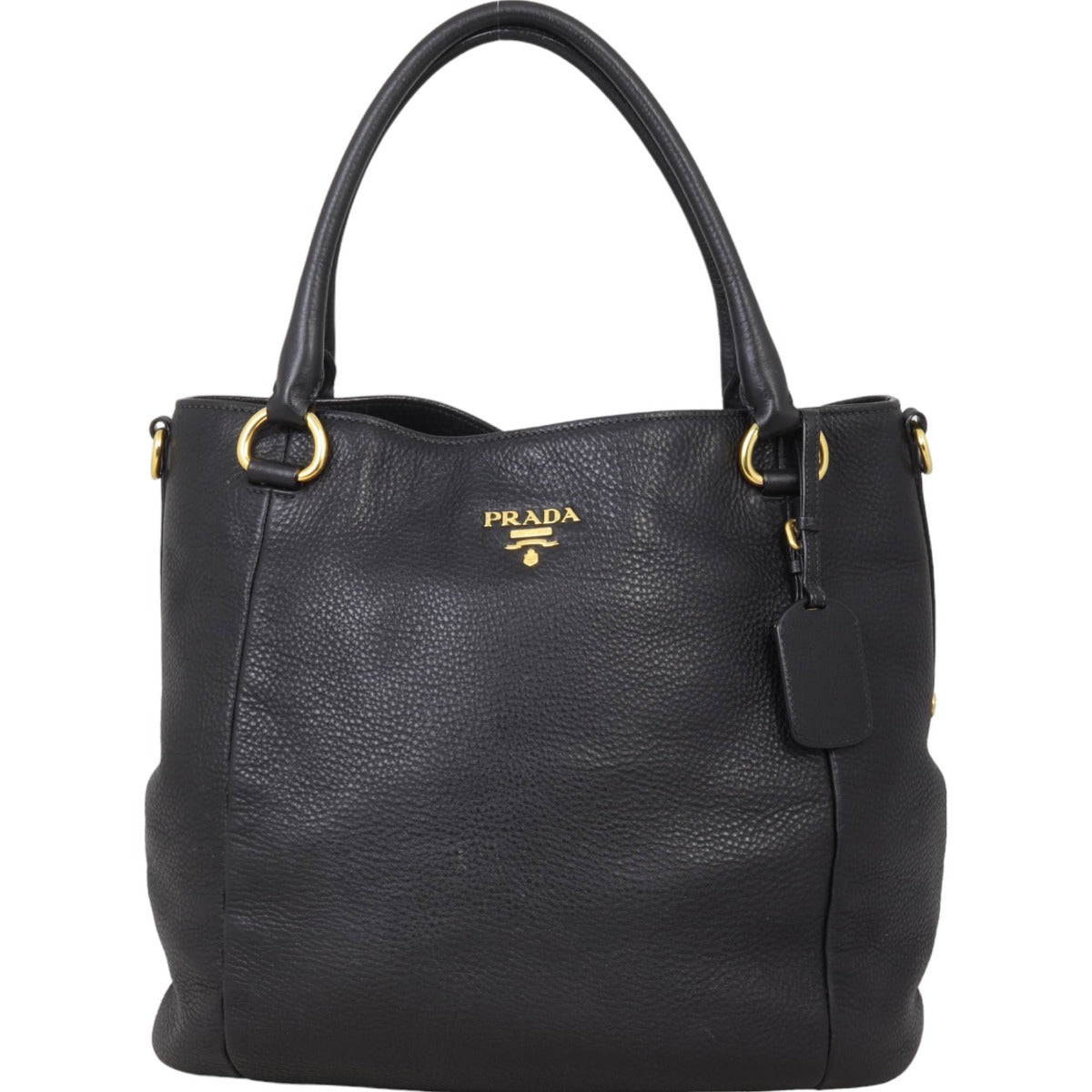 Prada Vitello Daino Two Way Tote