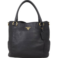 Prada Vitello Daino Two Way Tote