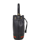 Gucci Ophidia Leather Bucket Bag Mini