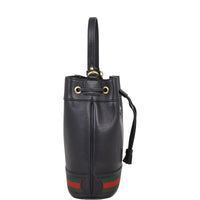 Gucci Ophidia Leather Bucket Bag Mini