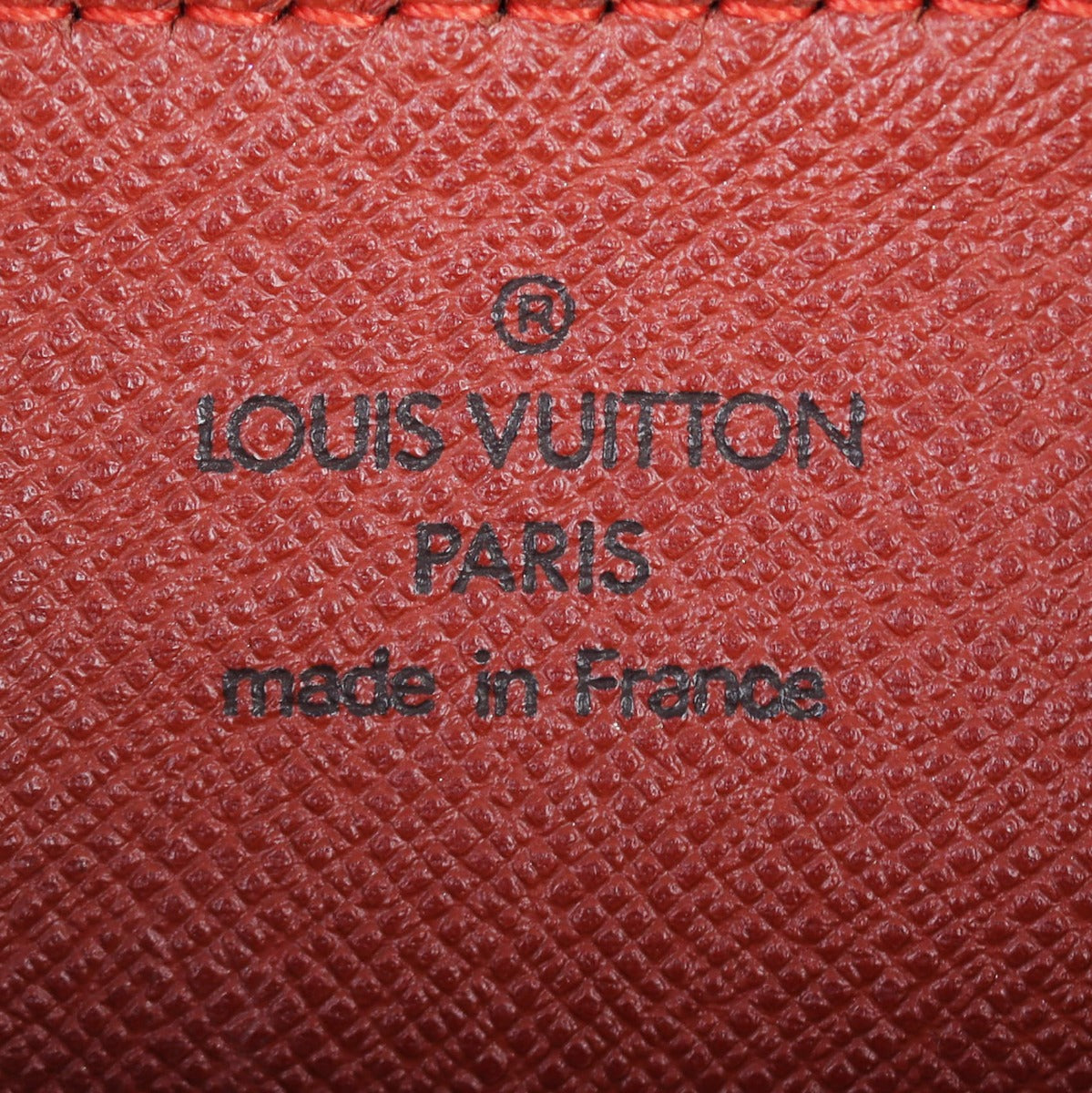 Louis Vuitton Papillon 26 Damier Ebene Interior Stamp
