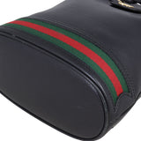 Gucci Ophidia Leather Bucket Bag Mini