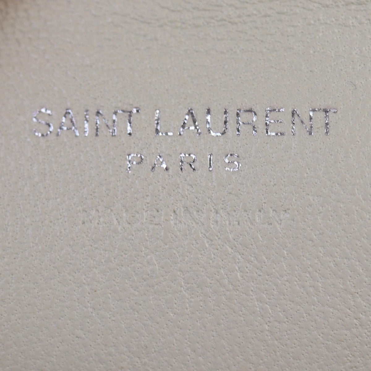 Saint Laurent Puffer Pouch