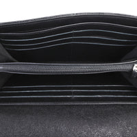 Chanel Boy Long Flap Wallet | Black SHW