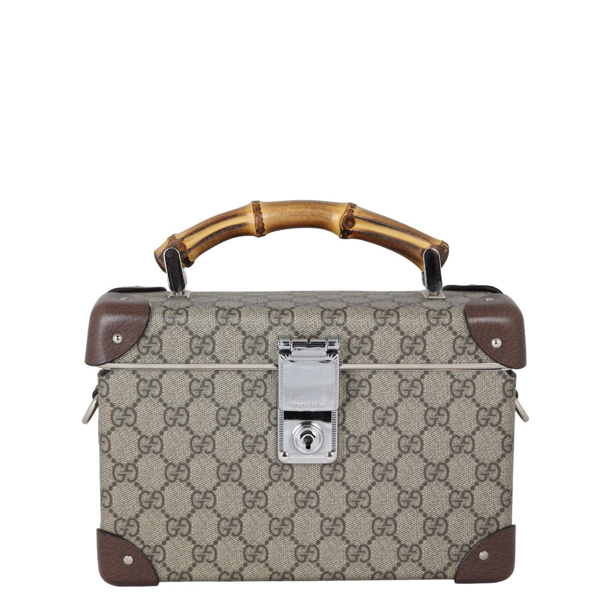 Gucci GG Supreme Globe-Trotter Vanity Case