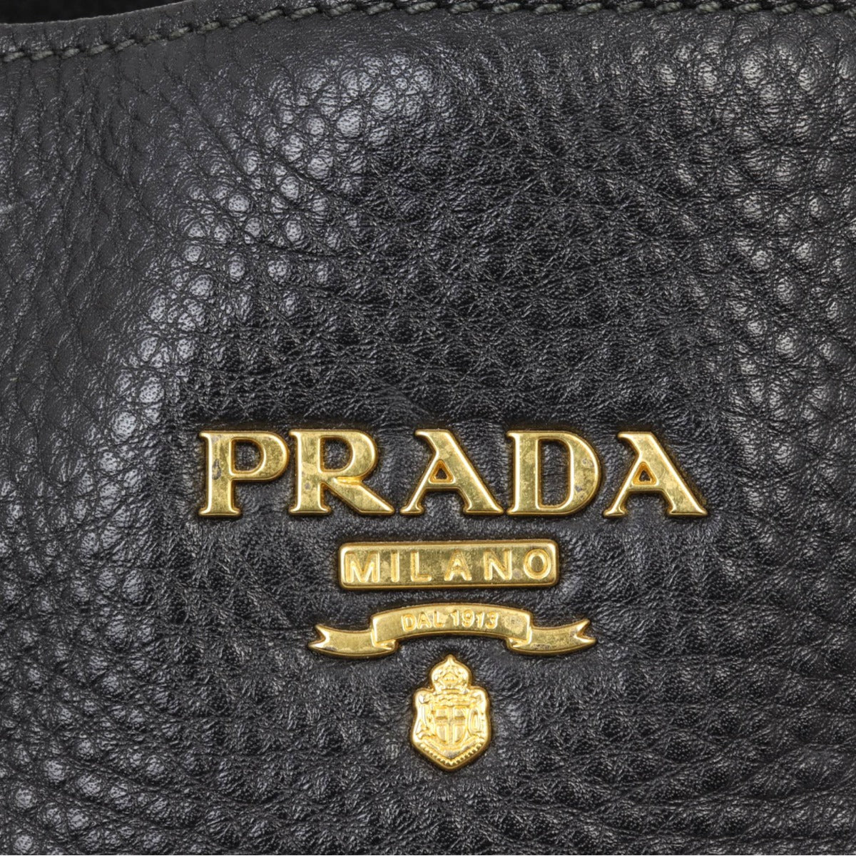 Prada Vitello Daino Two Way Tote