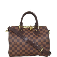 Louis Vuitton Speedy 25 Bandouliere Damier Ebene