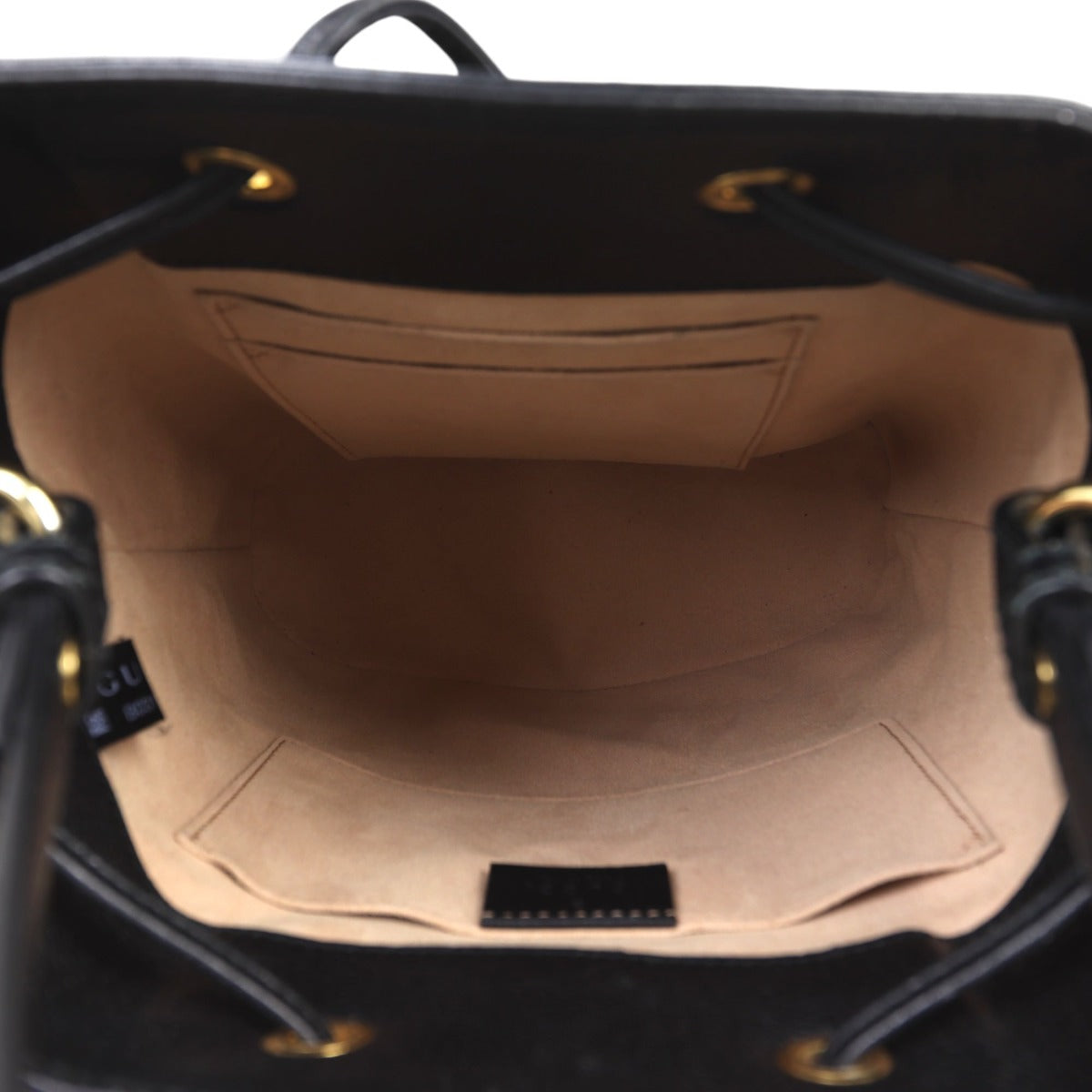 Gucci Ophidia Leather Bucket Bag Mini