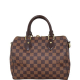 Louis Vuitton Speedy 25 Bandouliere Damier Ebene