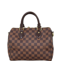 Louis Vuitton Speedy 25 Bandouliere Damier Ebene