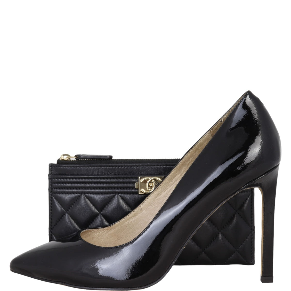 Chanel Boy Small Zip Pouch