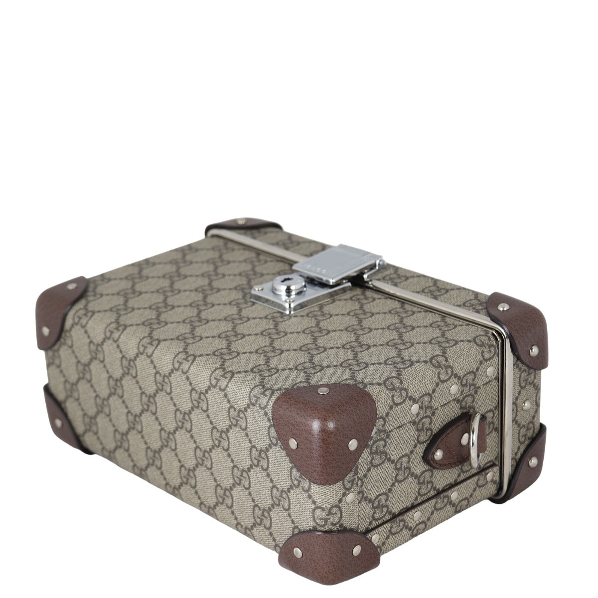 Gucci GG Supreme Globe-Trotter Vanity Case