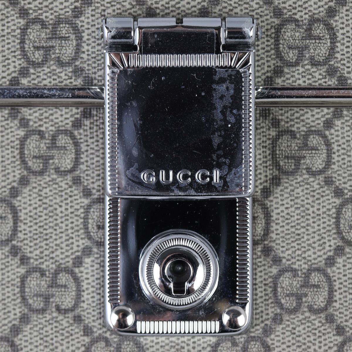 Gucci GG Supreme Globe-Trotter Vanity Case