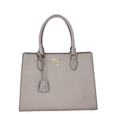 Prada Saffiano Cuir City Calf Two Way Tote