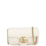 Gucci GG Marmont Matelasse Super Mini Shoulder Bag