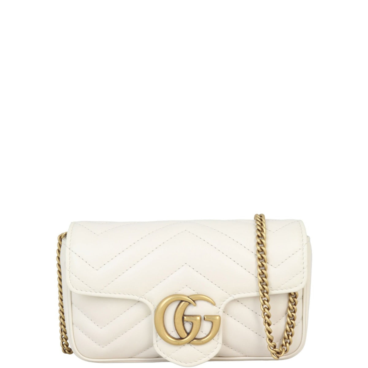 Gucci GG Marmont Matelasse Super Mini Shoulder Bag