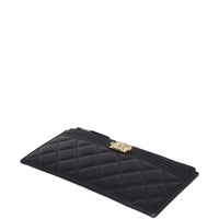 Chanel Boy Small Zip Pouch