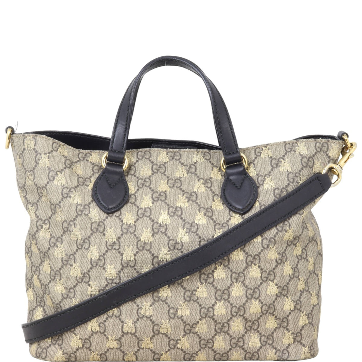 Gucci GG Supreme Bees Soft Tote Small
