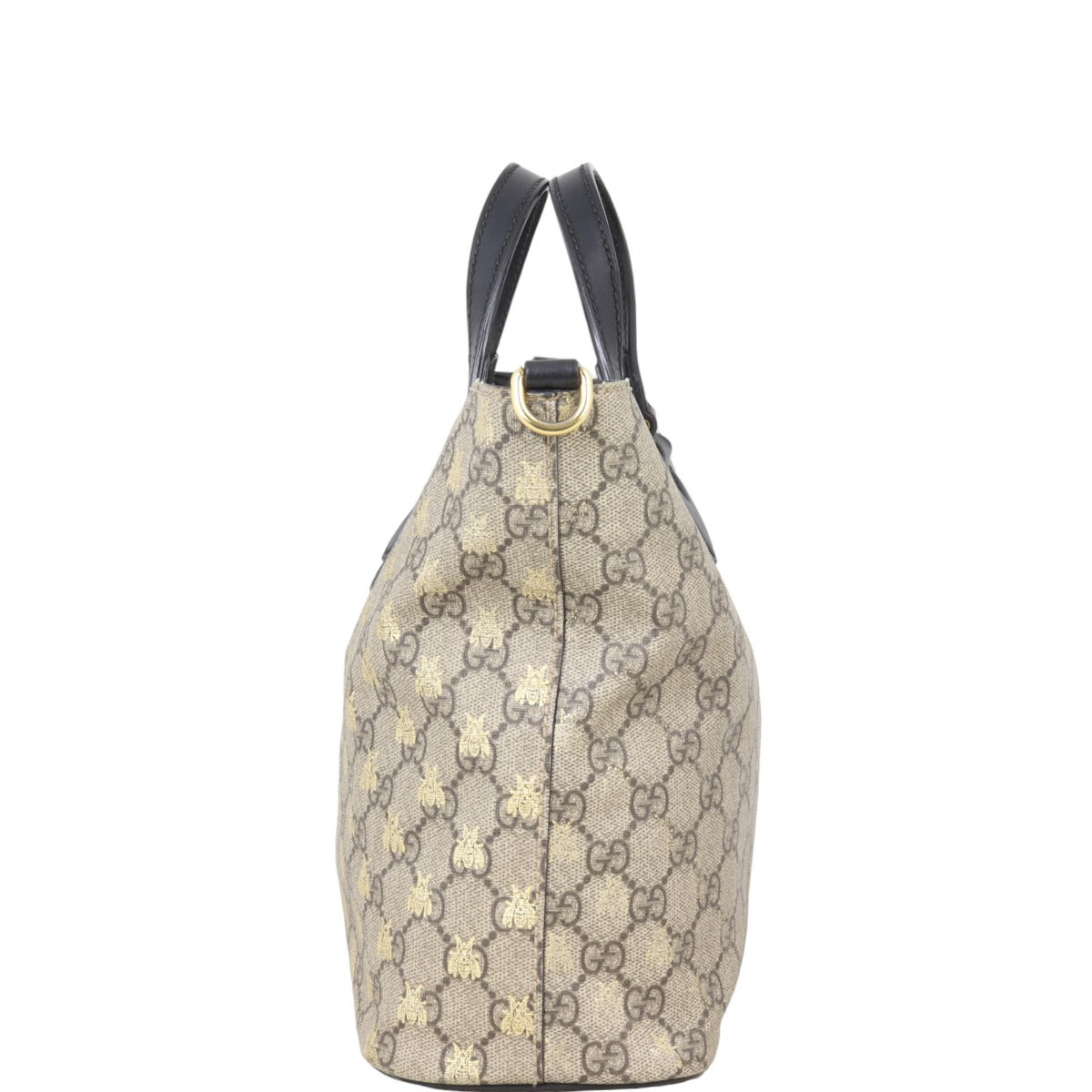 Gucci GG Supreme Bees Soft Tote Small