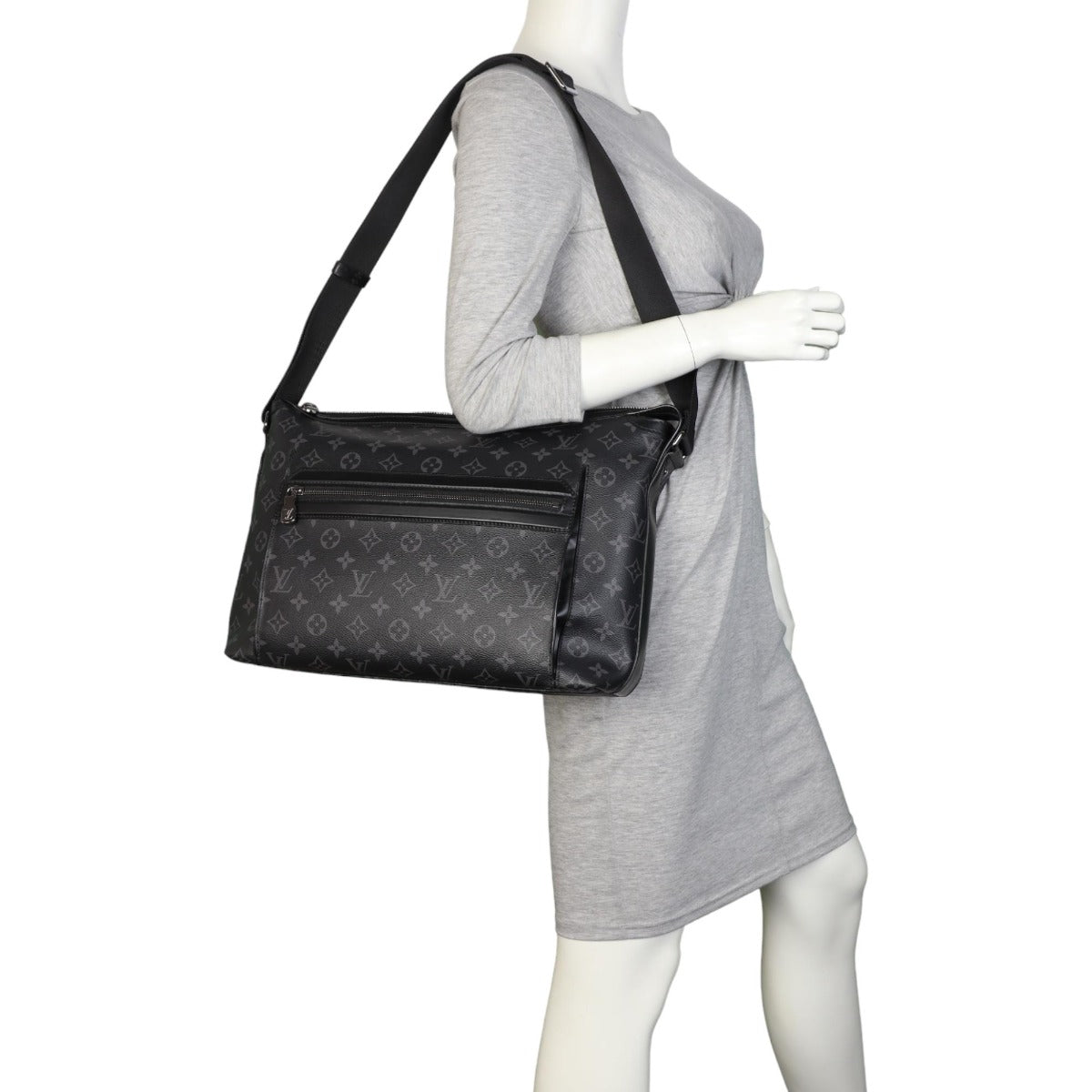 Louis Vuitton Odyssey MM Messenger Monogram Eclipse