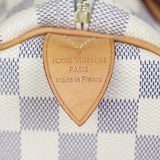 Louis Vuitton Speedy 30 Damier Azur Stamp