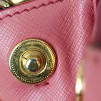 Prada Saffiano Lux Galleria Double Zip Tote Medium